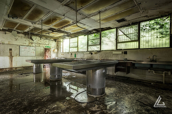 Spooky Photos of Abandoned Hospital in Europe
