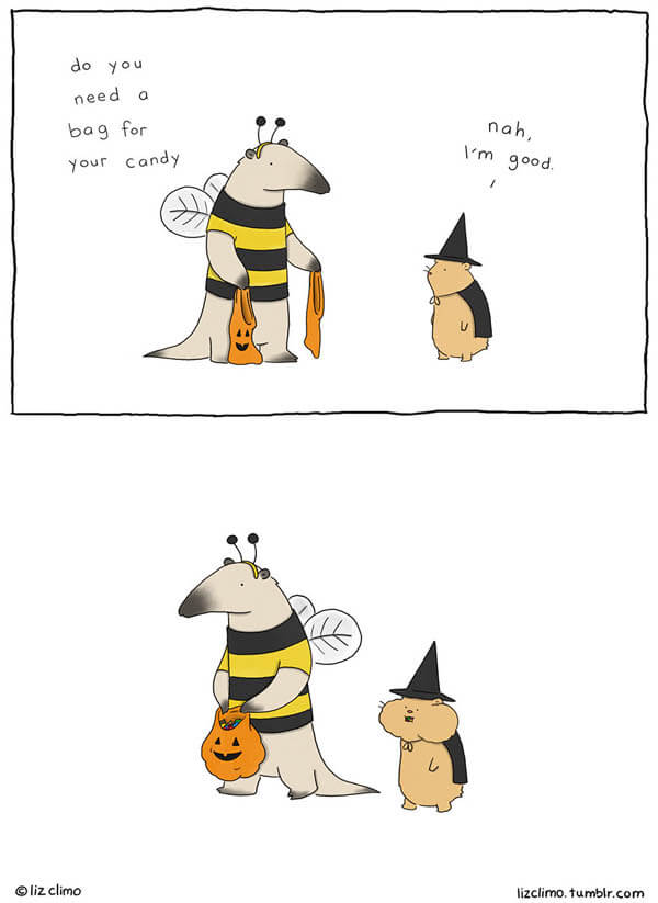 What Animals Would Do If They Celebrated Halloween As We Do