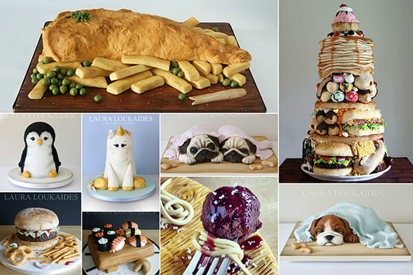 Amazing or Disgusting? Sculptural Cakes by Laura Loukaides