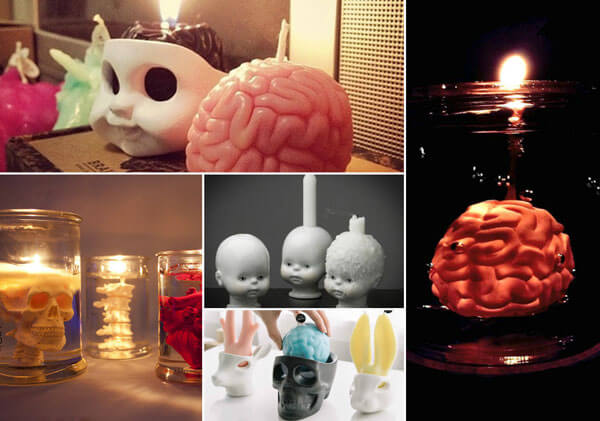 10 Creepy but Cool Candles and Candle Holders top Spice Your Halloween Party Up