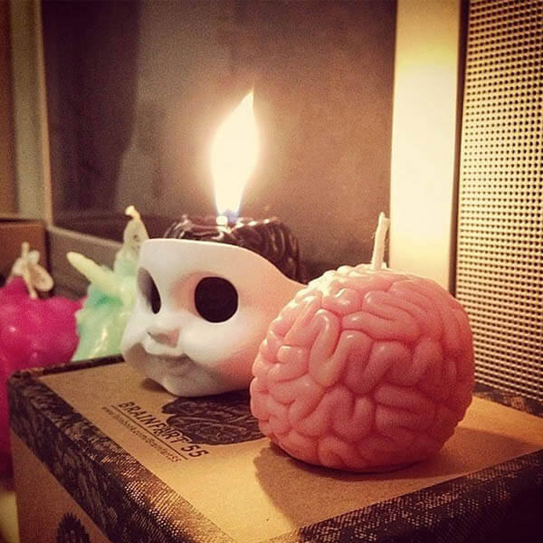 Little Joseph: A Creepy Doll Head Candle Holder