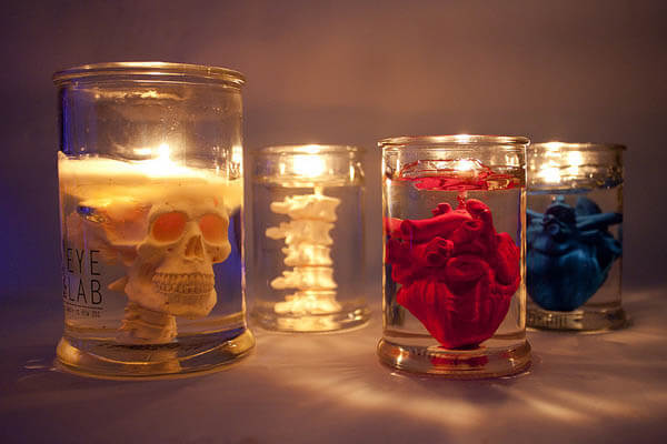 10 Creepy but Cool Candles and Candle Holders top Spice Your Halloween Party Up