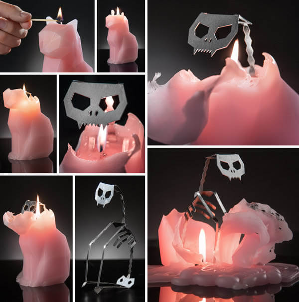 10 Creepy but Cool Candles and Candle Holders top Spice Your Halloween Party Up