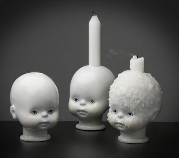 10 Creepy but Cool Candles and Candle Holders top Spice Your Halloween Party Up