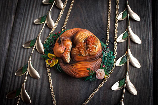 Fantasy Animal Jewelry Created Based on Ancient Legends and Myths