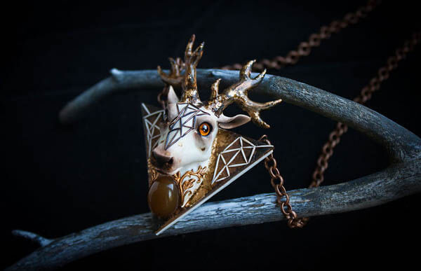 Fantasy Animal Jewelry Created Based on Ancient Legends and Myths