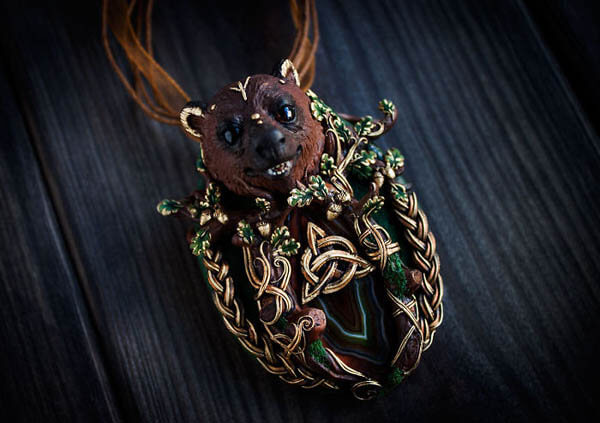 Fantasy Animal Jewelry Created Based on Ancient Legends and Myths