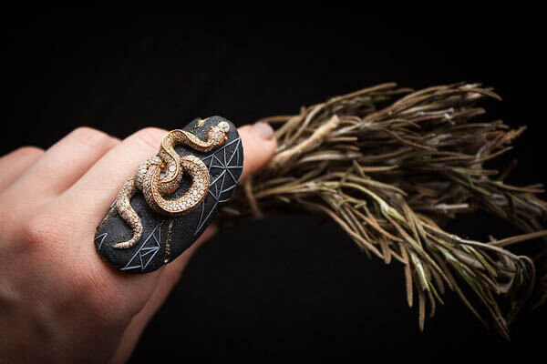 Fantasy Animal Jewelry Created Based on Ancient Legends and Myths