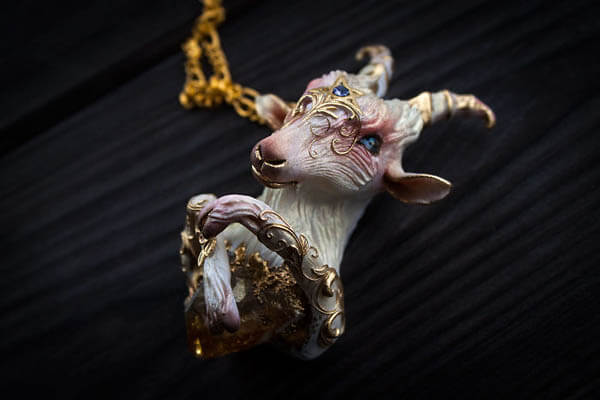 Fantasy Animal Jewelry Created Based on Ancient Legends and Myths