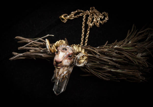 Fantasy Animal Jewelry Created Based on Ancient Legends and Myths