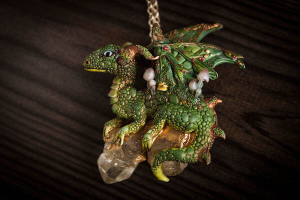 Fantasy Animal Jewelry Created Based on Ancient Legends and Myths