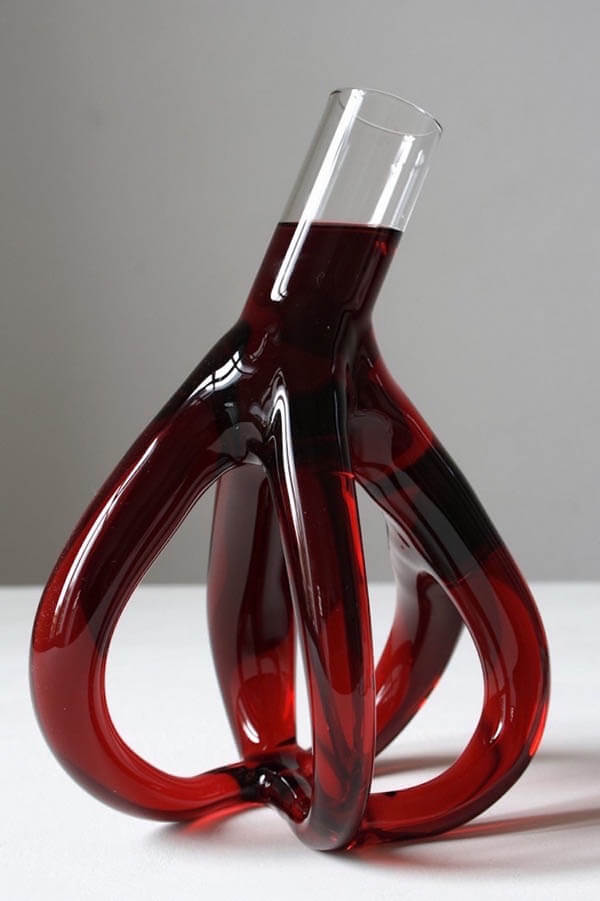 Strange Decanters: Hand-blown Exquisite Wine Decanters by Etienne Meneau