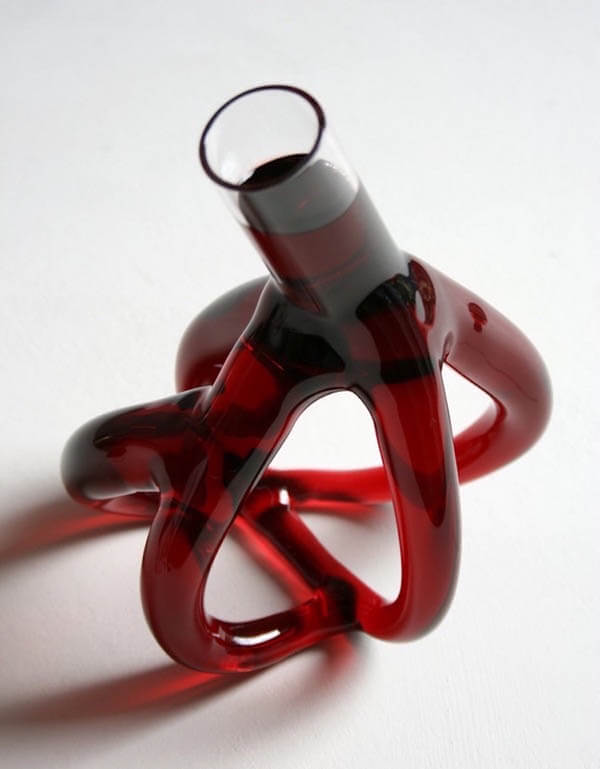 Strange Decanters: Hand-blown Exquisite Wine Decanters by Etienne Meneau