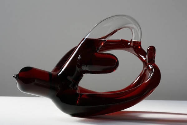 Strange Decanters: Hand-blown Exquisite Wine Decanters by Etienne Meneau