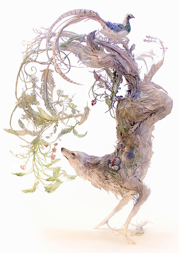 Half Animal Half Plant: Surrealist Sculptures by Ellen Jewett