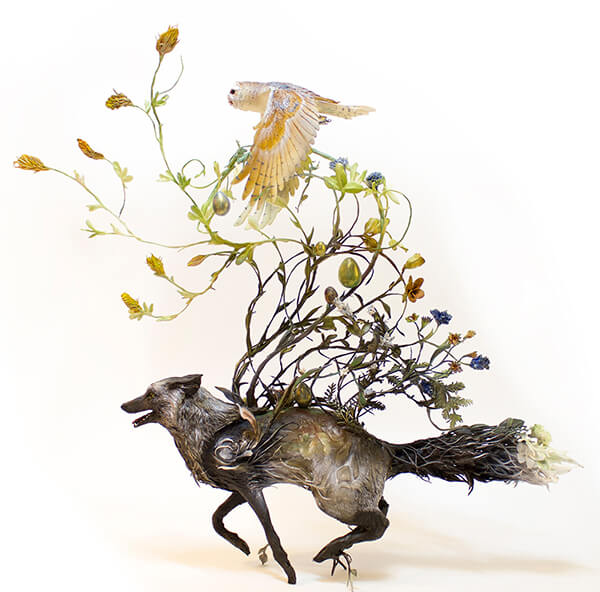 Half Animal Half Plant: Surrealist Sculptures by Ellen Jewett