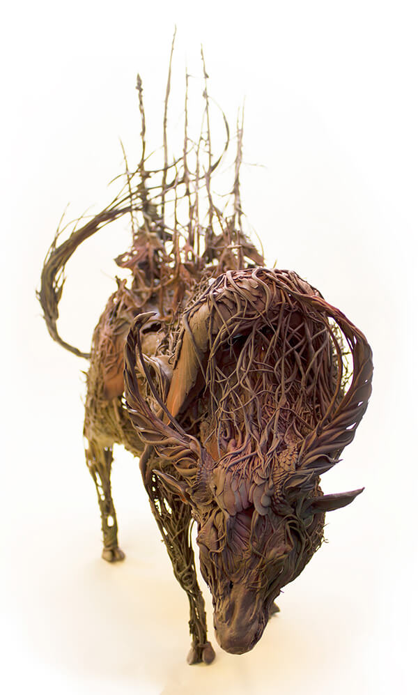 Half Animal Half Plant: Surrealist Sculptures by Ellen Jewett