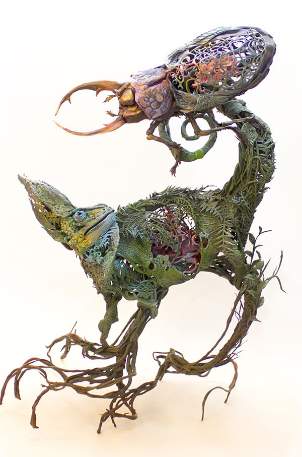 Half Animal Half Plant: Surrealist Sculptures by Ellen Jewett