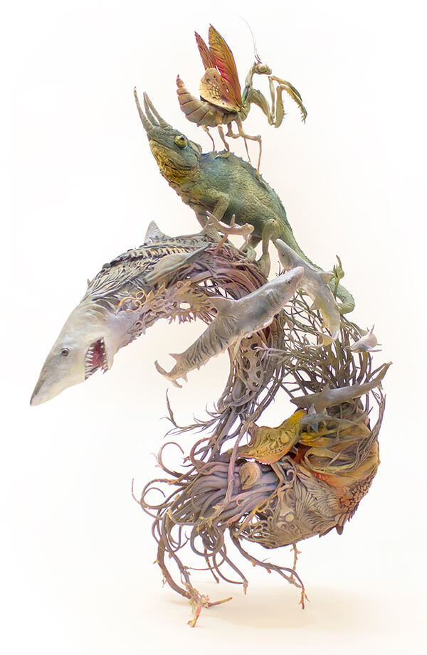 Half Animal Half Plant: Surrealist Sculptures by Ellen Jewett