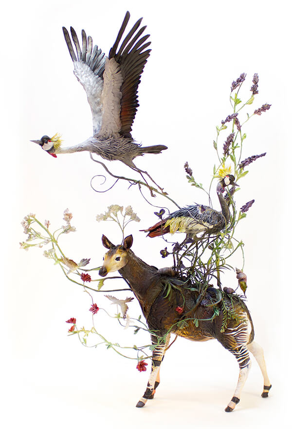 Half Animal Half Plant: Surrealist Sculptures by Ellen Jewett