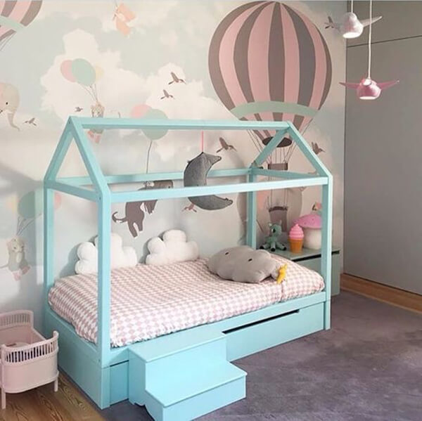 27 Cute Kid’s Room Wallpaper Ideas - Design Swan