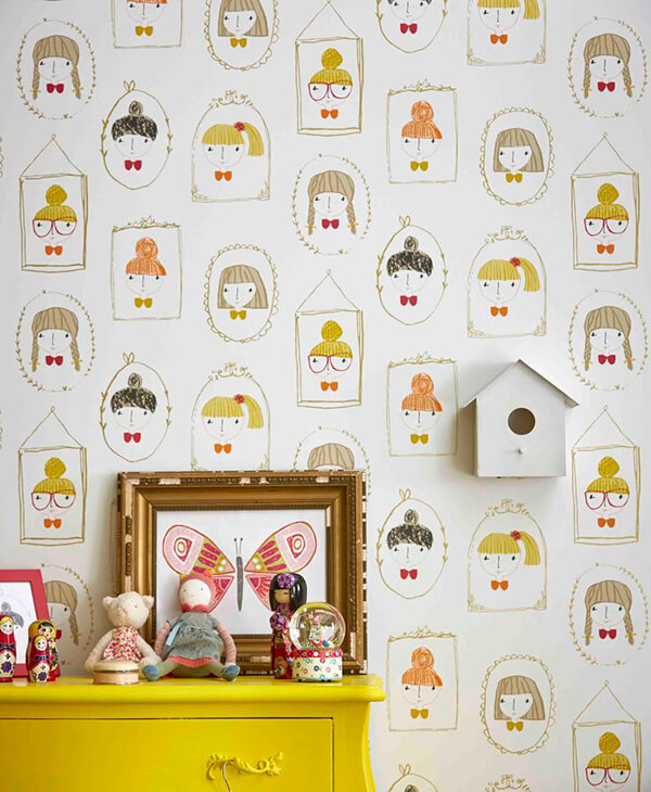 27 Cute Kid's Room Wallpaper Ideas