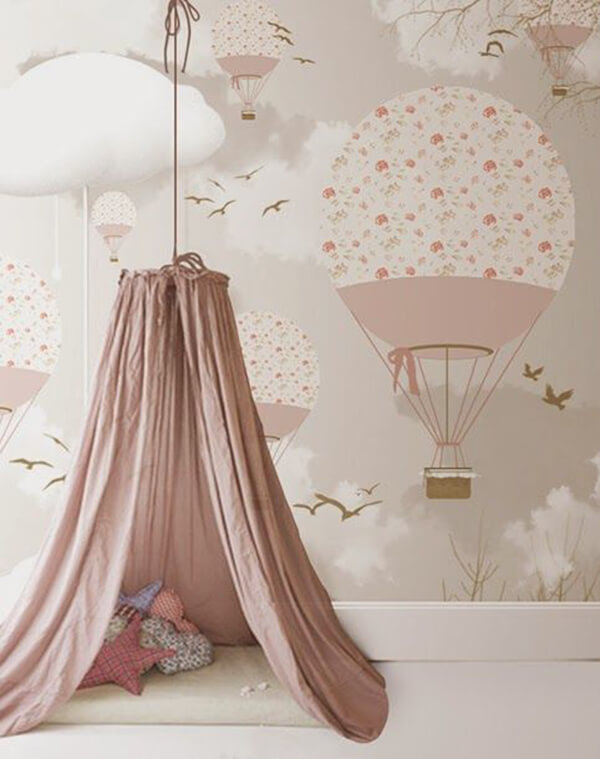 27 Cute Kid’s Room Wallpaper Ideas - Design Swan