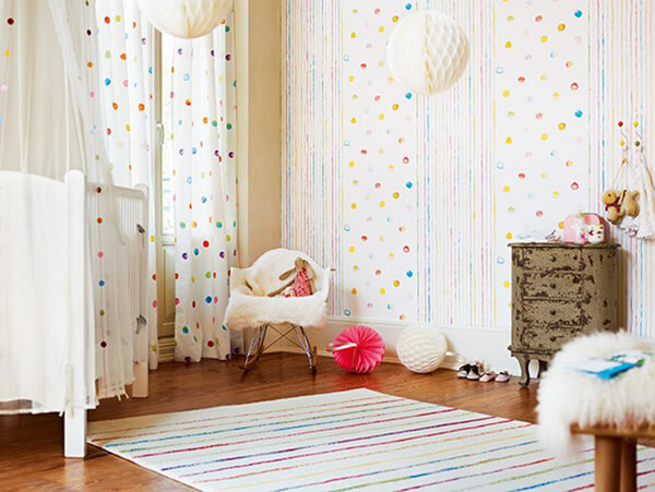 27 Cute Kid’s Room Wallpaper Ideas - Design Swan