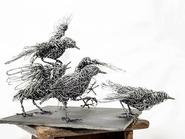 Animalistic Wire Sculptures : Wire Sculptures