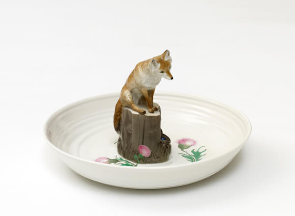 Hand-Painted Ceramic Animal Bowls by Hella Jongerius