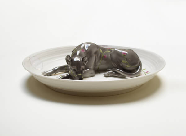 Hand-Painted Ceramic Animal Bowls by Hella Jongerius