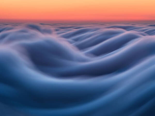 Fog Waves: One of the Most Unusual Scenes I have even Seen