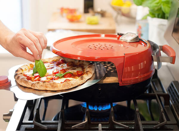 Pizzeria Pronto + Gas Stove = a Perfect Personal-sized Pizza in Twenty Minutes