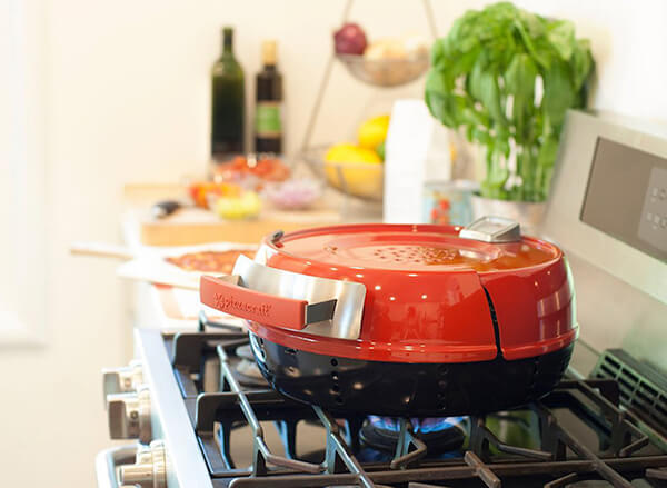 Pizzeria Pronto + Gas Stove = a Perfect Personal-sized Pizza in Twenty Minutes