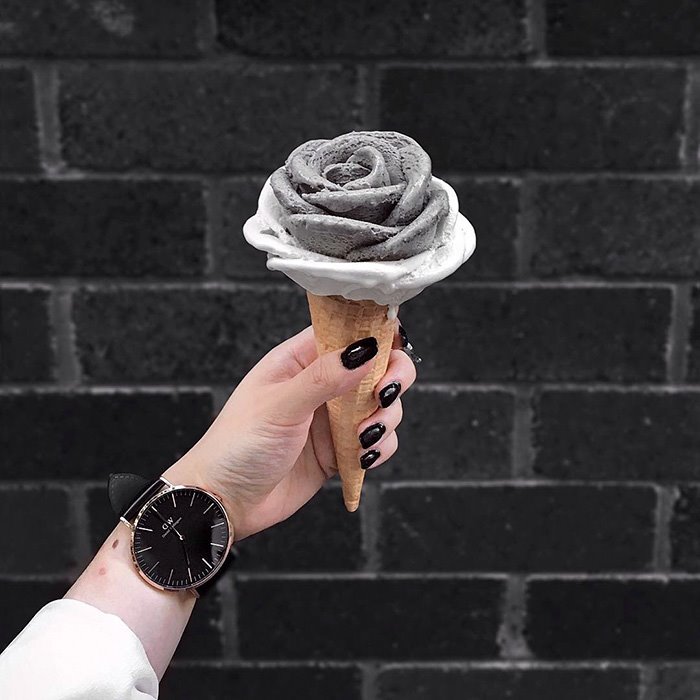 Gelato Flower Icecream is Too Pretty To Eat