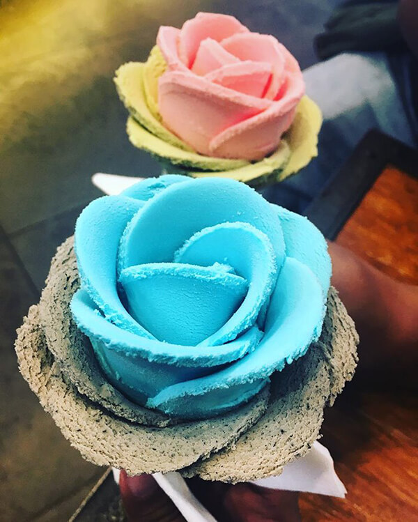 Gelato Flower Icecream is Too Pretty To Eat