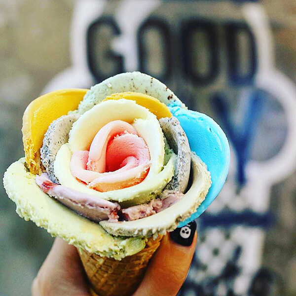 Gelato Flower Icecream is Too Pretty To Eat