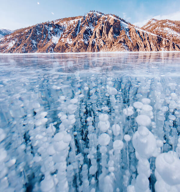 Majestic and Fairy Photography of Frozen Lake Baikal