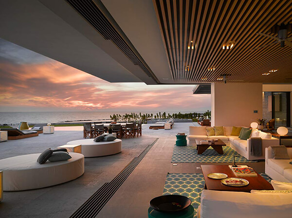 inside luxury beach homes