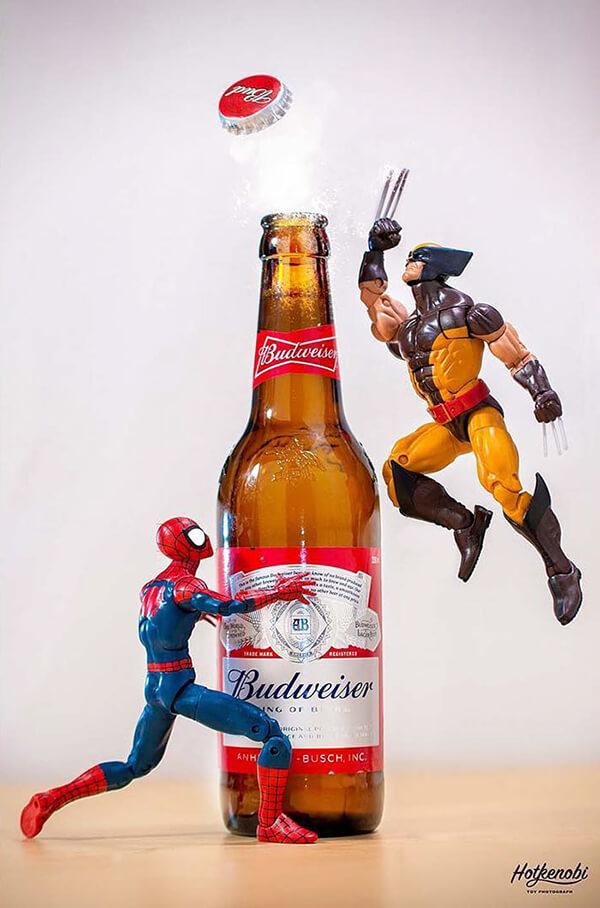 Action Figures Toys Come to Life: Playful Photos by Hot.kenobi