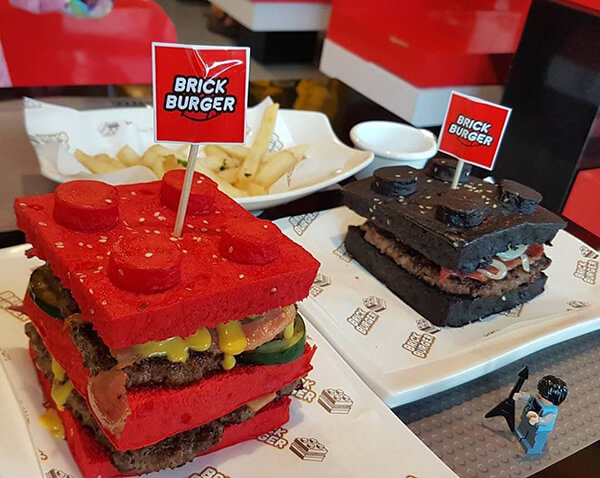 Lego Fan Opens Lego Burger Restaurant in Philippines
