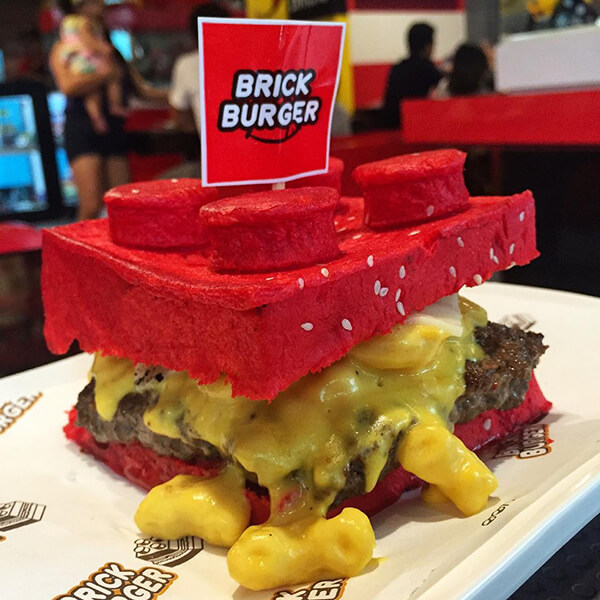 Lego Fan Opens Lego Burger Restaurant in Philippines