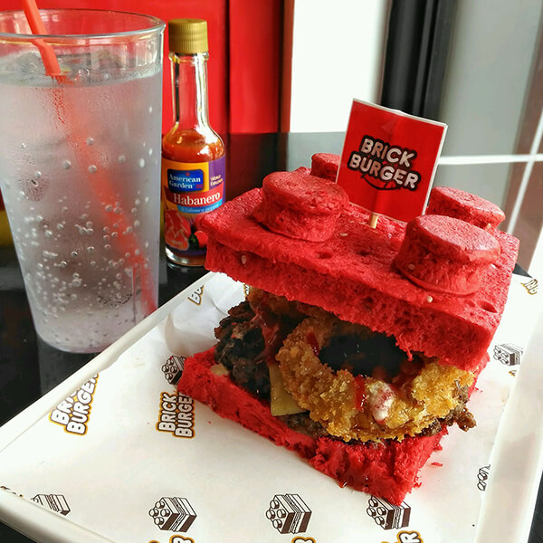 Lego Fan Opens Lego Burger Restaurant in Philippines