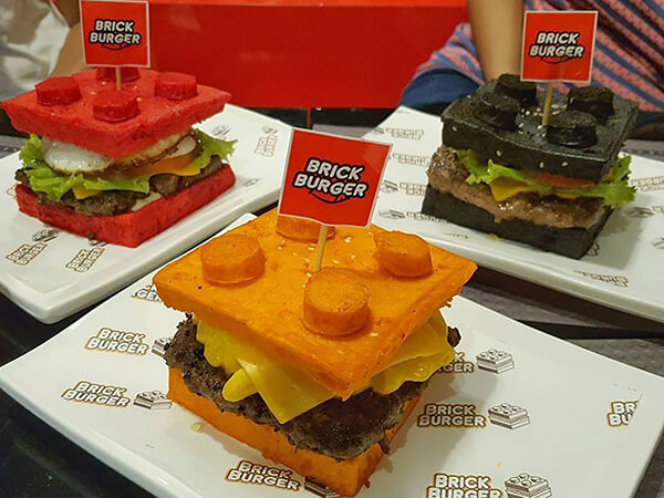 Lego Fan Opens Lego Burger Restaurant in Philippines