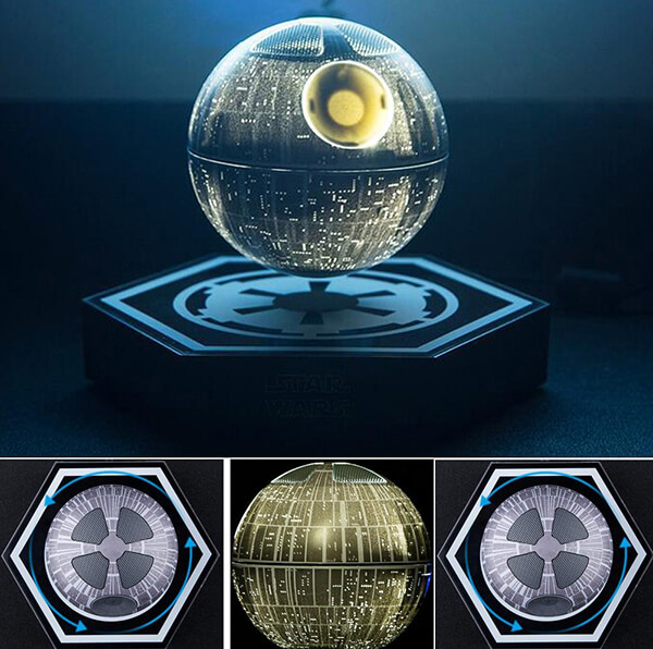Cool Levitating Star Wars Death Star Bluetooth Speakers