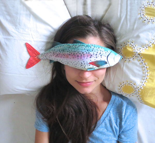 Fish Eye Pillow? Maybe One of the Most Weird Valentine Gift