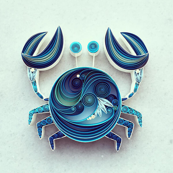 Beautifully Quilled Paper Art by Sena Runa