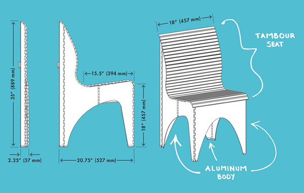 Ollie Chair: Shape-Shifting Modern Seating