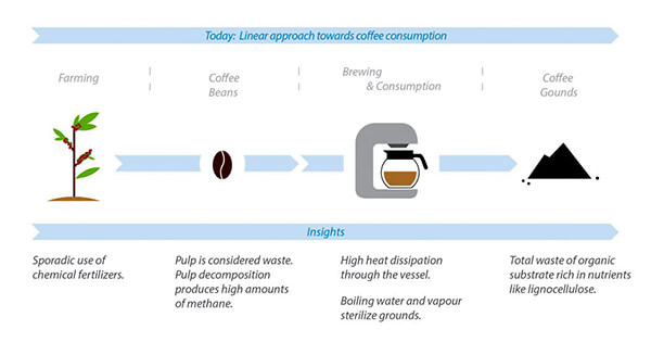 Grow Mushroom On Top Of Coffee Grounds: a New Coffee Ecosystem - Design ...