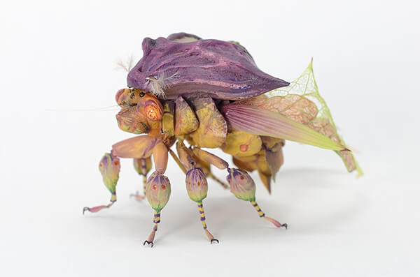 Imaginative Insects from Another World by Hiroshi Shinno